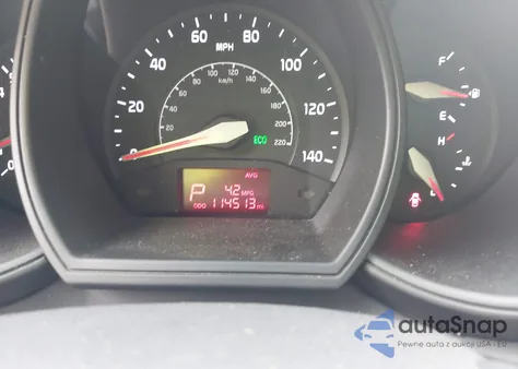 2014 Kia Rio Lx from USA, damaged, VIN KNADM5A34E6401970